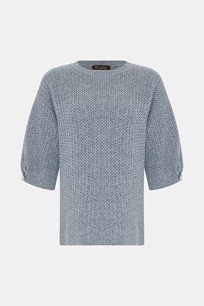 GREY BASIC / ROUND NECKLINE TRICOT 8