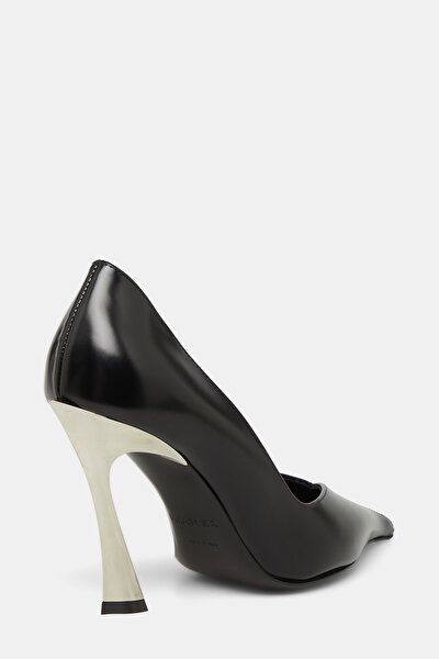 SİLVER LEATHER SHOES 3
