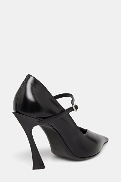 BLACK LEATHER SHOES 3