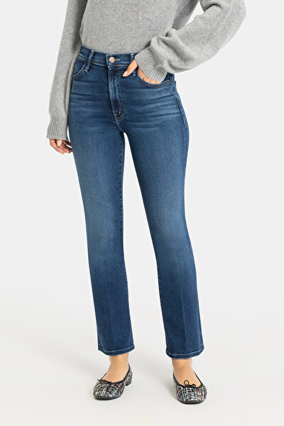 BLUE STRAIGHT CUT TROUSERS 3