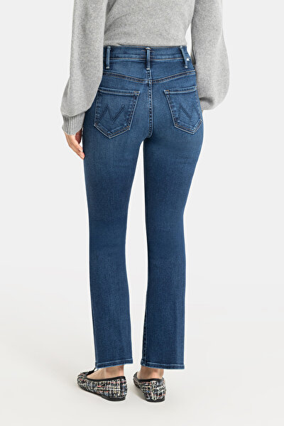 BLUE STRAIGHT CUT TROUSERS 4