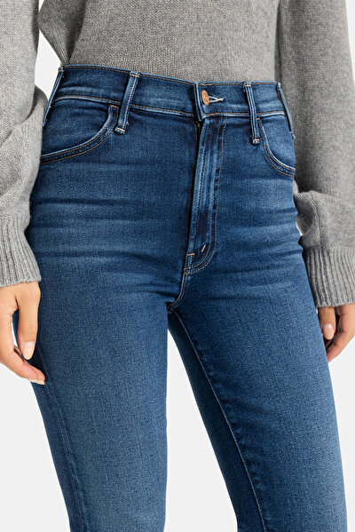 BLUE STRAIGHT CUT TROUSERS 5