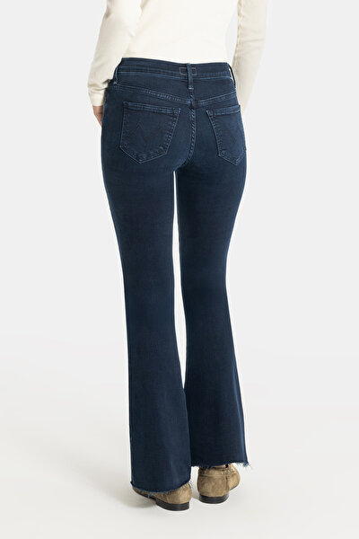 LACİVERT BOL PAÇA PANTOLON 4