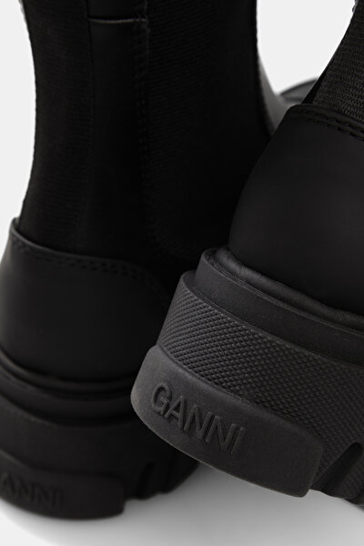 BLACK LEATHER BOOT 4