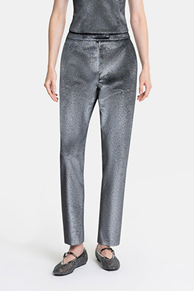 SILVER SKINNY LEG TROUSERS 3