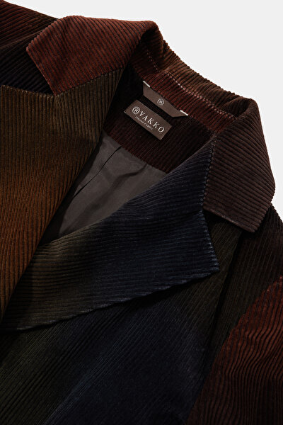 MULTICOLOR DEGRADE DESIGN LIGHT OVERCOAT 9