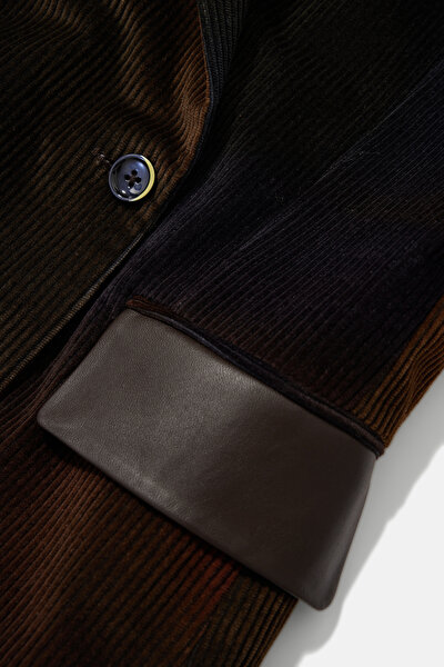 MULTICOLOR DEGRADE DESIGN LIGHT OVERCOAT 10