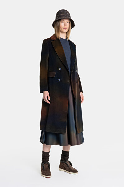 MULTICOLOR DEGRADE DESIGN LIGHT OVERCOAT 5