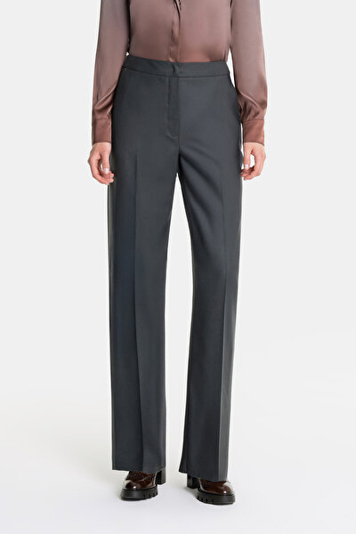 ANTHRACITE STRAIGHT CUT TROUSERS 3
