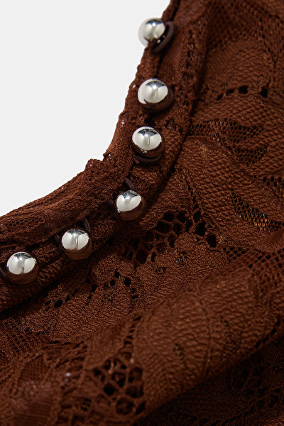 RED BROWN SKIRT 4