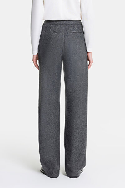 DARK GREY STRAIGHT CUT TROUSERS 4