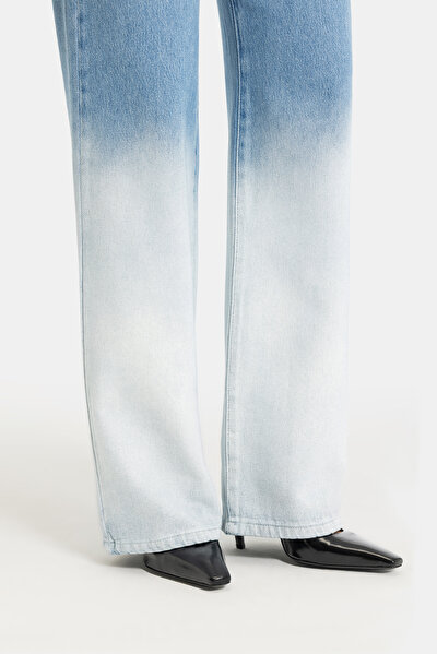 LIGHT BLUE WIDE LEG TROUSERS 13