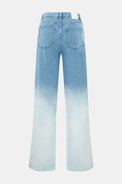 LIGHT BLUE WIDE LEG TROUSERS 9
