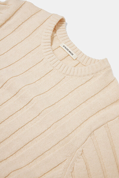 CREAM MİNİ DRESS 3