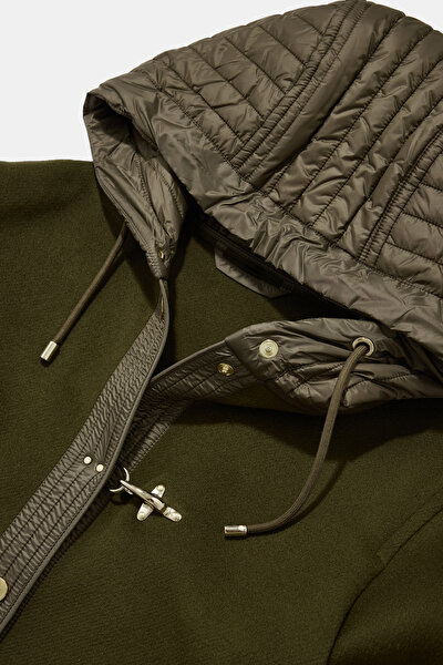 KHAKİ WOOL REEFER JACKET 3