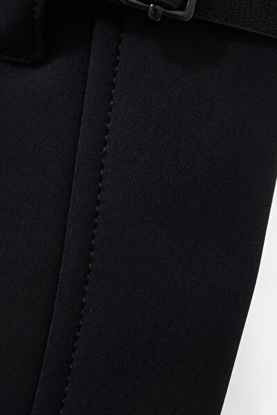 BLACK STRAIGHT CUT TROUSERS 4