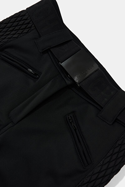 BLACK STRAİGHT CUT TROUSERS 3