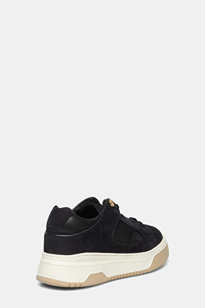 BLACK MONOGRAM LEATHER SHOE 3