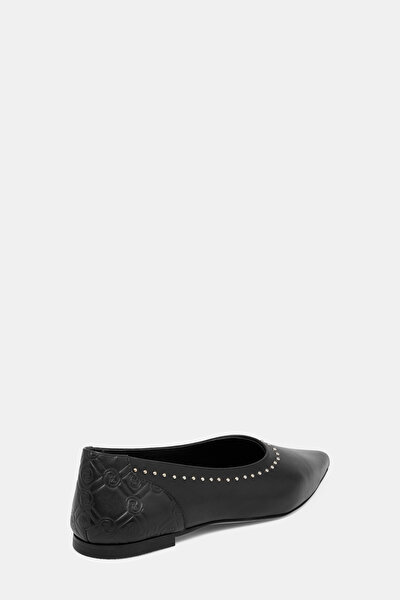 BLACK FLAT SHOES 3