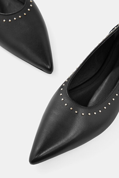 BLACK FLAT SHOES 4