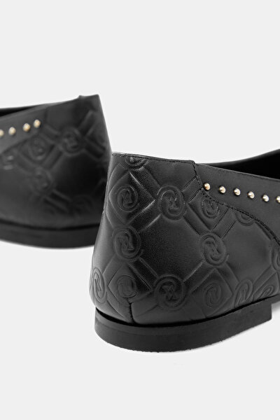 BLACK FLAT SHOES 5