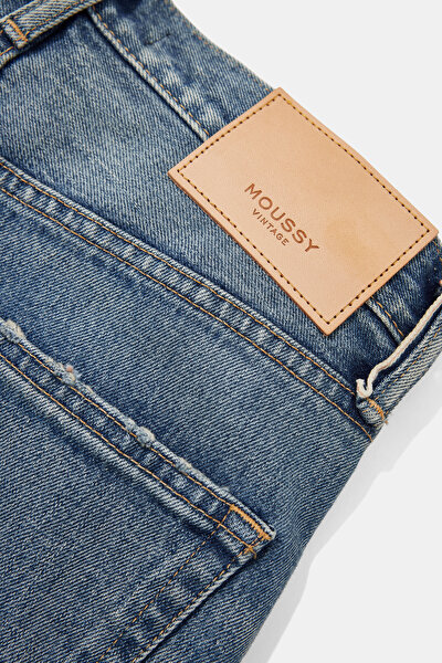 BLUE STRAIGHT CUT TROUSERS 4
