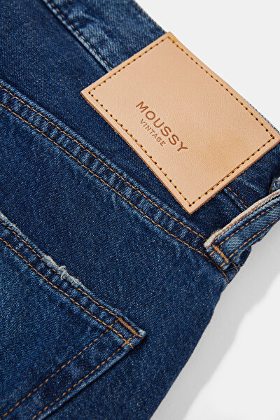 DARK BLUE STRAIGHT CUT TROUSERS 4
