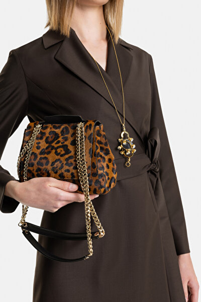 BROWN LONG SLEEVE ABOVE THE KNEE DRESS 3