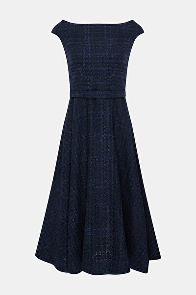 NAVY BLUE SLEEVELESS DRESS 8