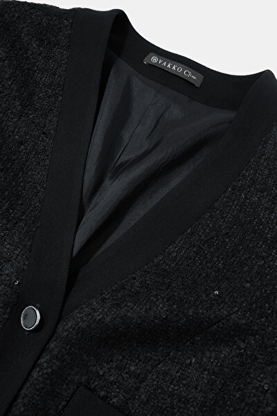 BLACK LONG SLEEVE BELOW THE KNEE DRESS 9