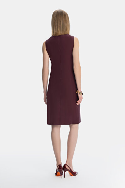 DAMSON SLEEVELESS SUSPENDER BELOW THE KNEE DRESS 5