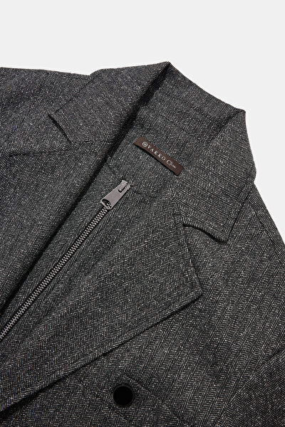 ANTHRACITE MELANGE JACKET 3