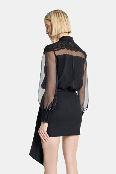 BLACK MINI SKIRT 4