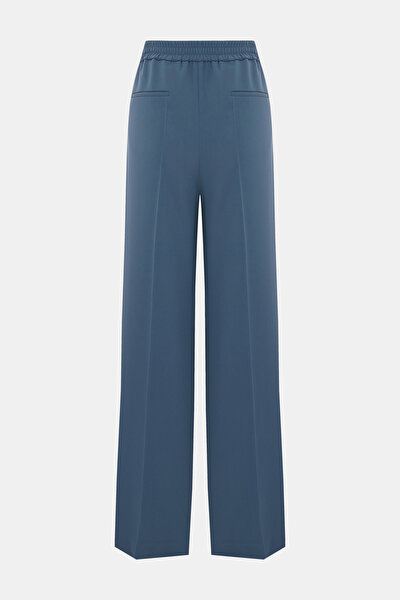 BLUE STRAIGHT CUT TROUSERS 5