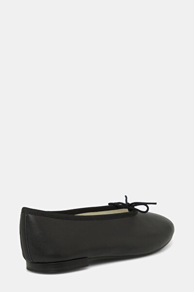 BLACK FLAT SHOES 3