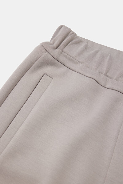 GREY STRAIGHT CUT SPORTS TROUSERS 3