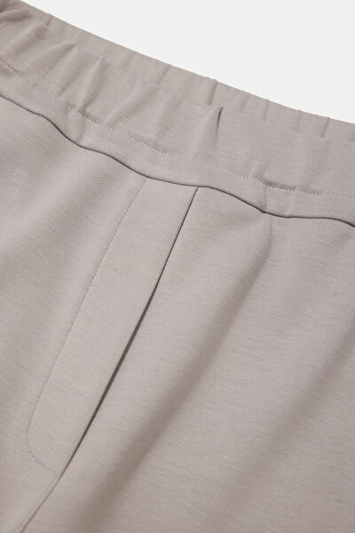 GREY STRAIGHT CUT SPORTS TROUSERS 4