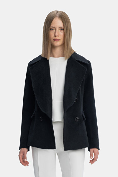 BLACK REEFER JACKET 5