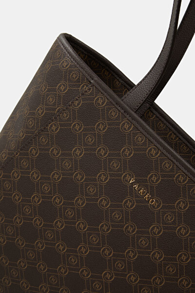 BEIGE MONOGRAM BAG 4