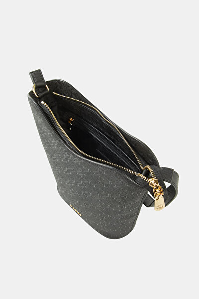 BLACK MONOGRAM BAG 5