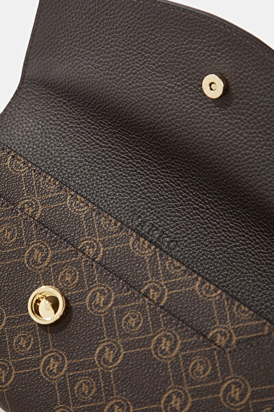 BEIGE MONOGRAM WALLET 4