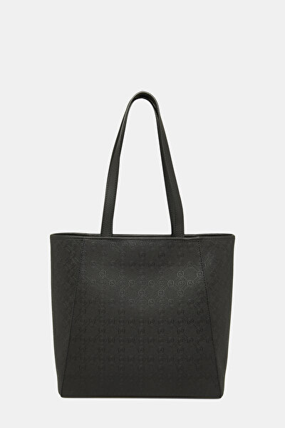BLACK MONOGRAM BAG 3