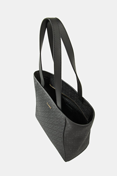 BLACK MONOGRAM BAG 5