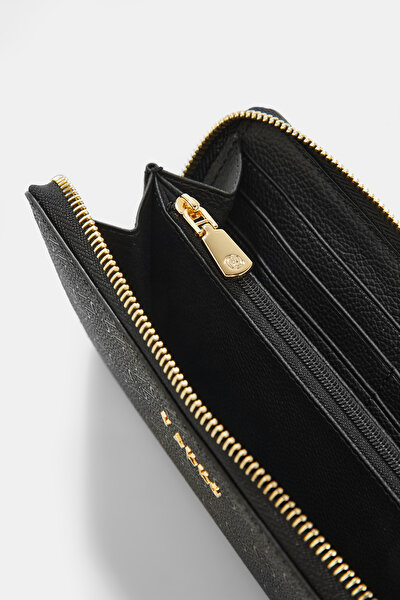 BLACK MONOGRAM WALLET 4