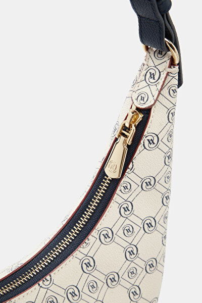 NAVY BLUE MONOGRAM BAG 4