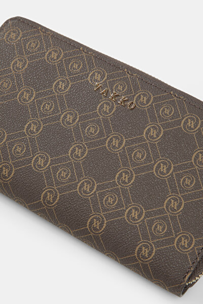 BEIGE MONOGRAM WALLET 4