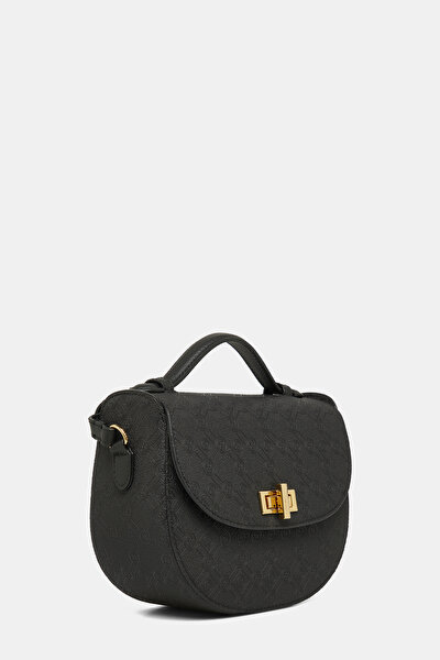 BLACK MONOGRAM BAG 3
