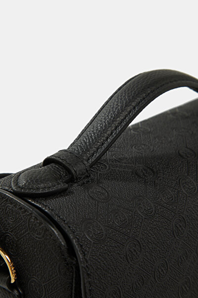BLACK MONOGRAM BAG 5