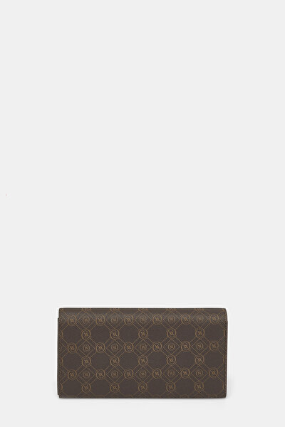 BEIGE MONOGRAM WALLET 3