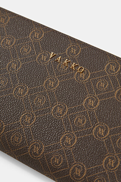 BEIGE MONOGRAM WALLET 5